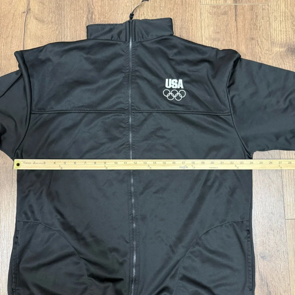 USA‎ OLYMPICS zip up jacket black